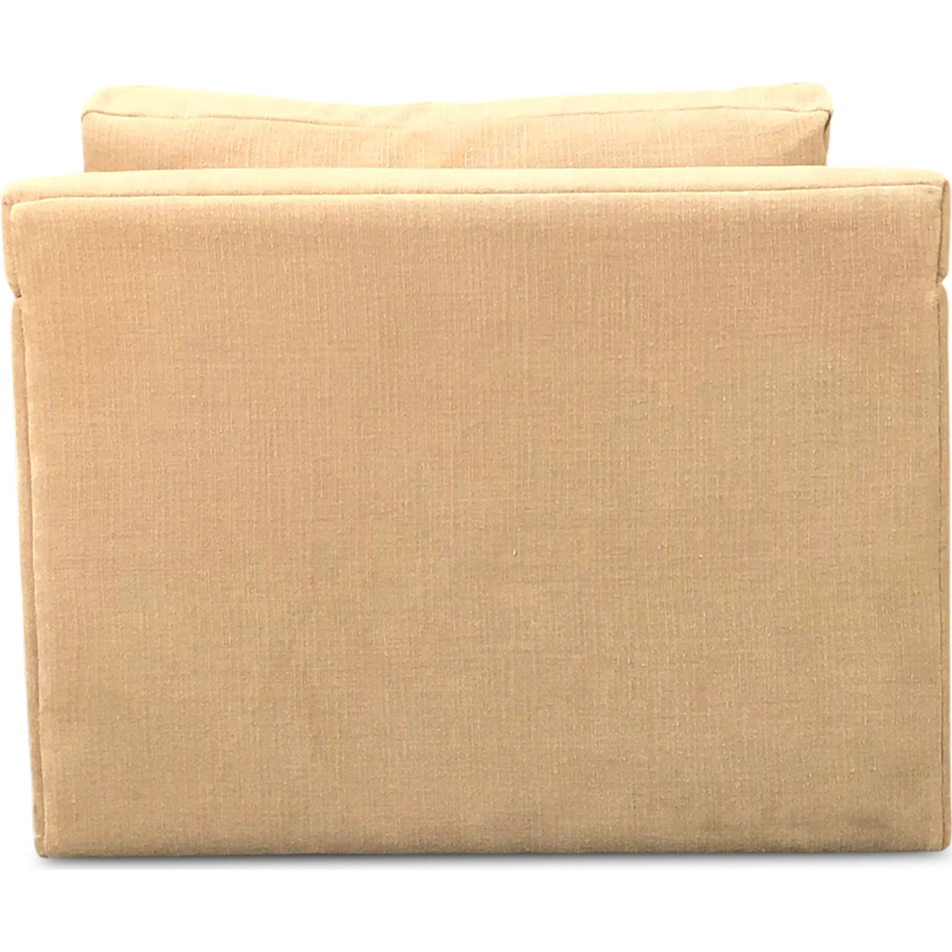 Genova Accent Chair by World Interiors in beige and oat chenille. Made from unique in a transitional style.