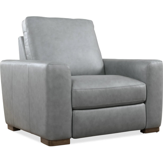 Optimus Power Recliner with Power Headrest - Small by Hooker Furniture in medium wood. Made from unique in a transitional style.
