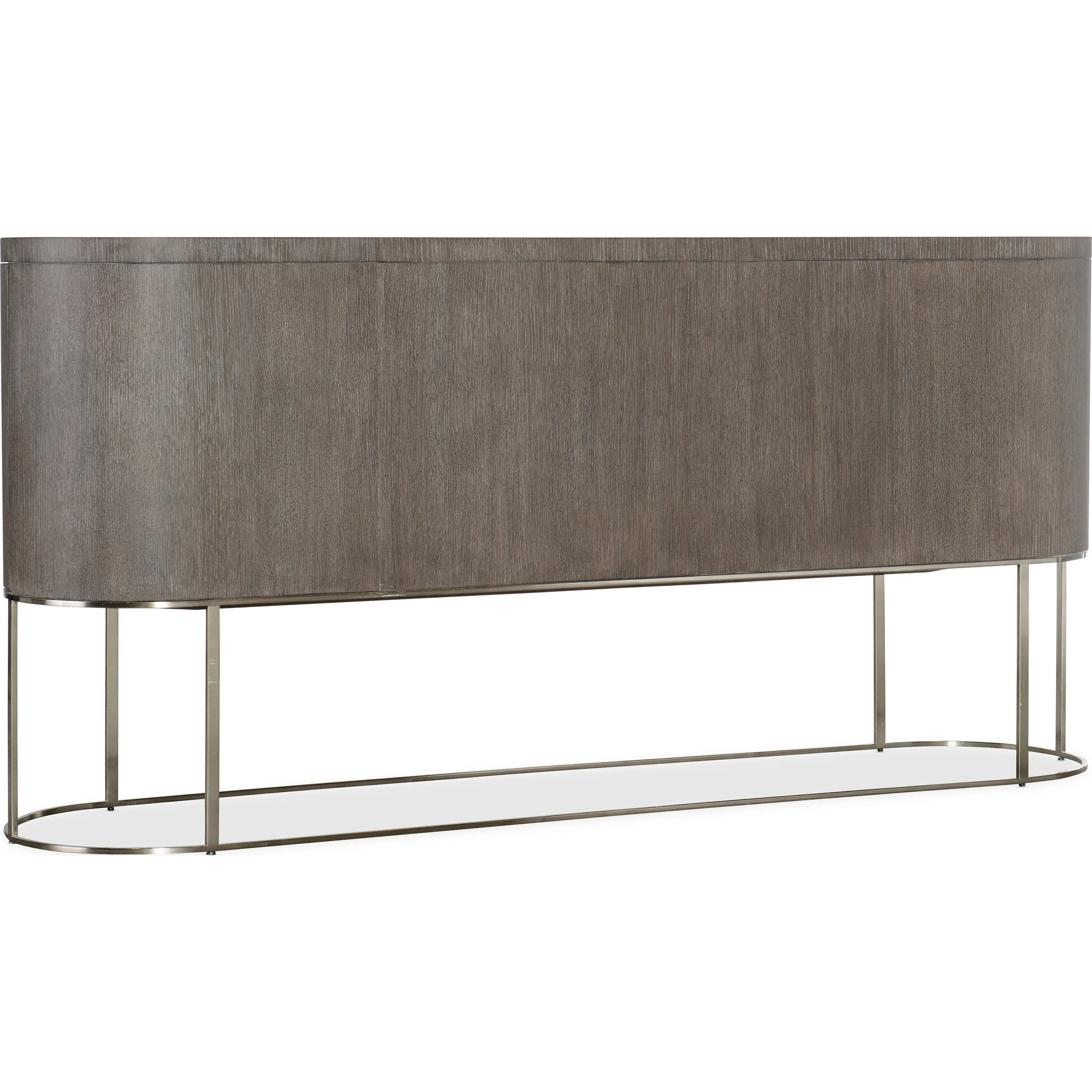 Modern Mood Server by Hooker Furniture. Made from oak veneers, metal in a modern style.