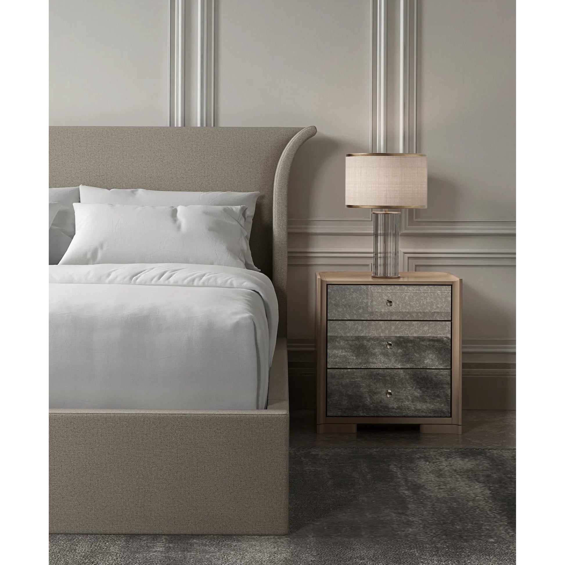 Beauty Sleep Bed by Caracole. Made from birch in a modern style.