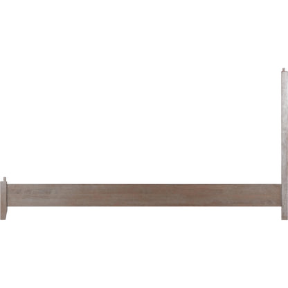 Zest Panel Bed by Zest in light oak. Made from mdf, partical board in a modern style.