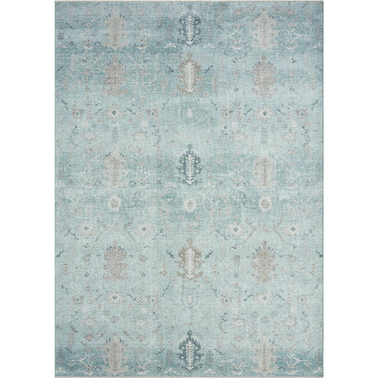 Valora Rug - VA1936 by Kalaty in blue. Made from cotton in a unique style.