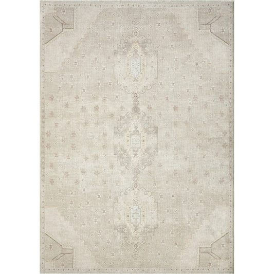 Valora Rug - VA1943 by Kalaty in beige. Made from cotton in a unique style.
