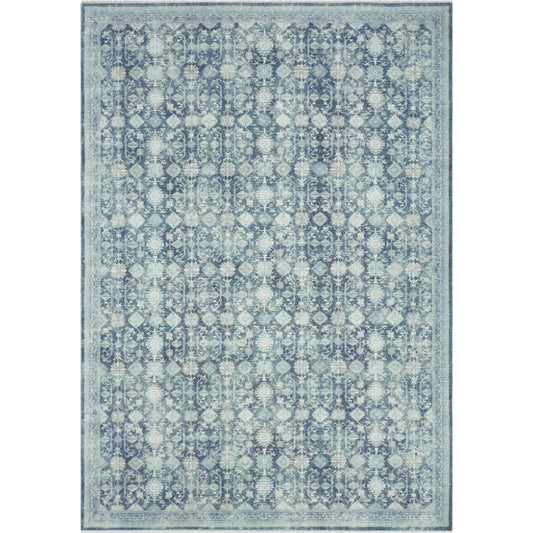 Valora Rug - VA1944 by Kalaty in blue. Made from cotton in a unique style.