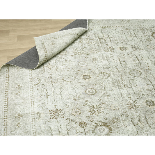 Valora Rug - VA1945 by Kalaty in white. Made from cotton in a unique style.