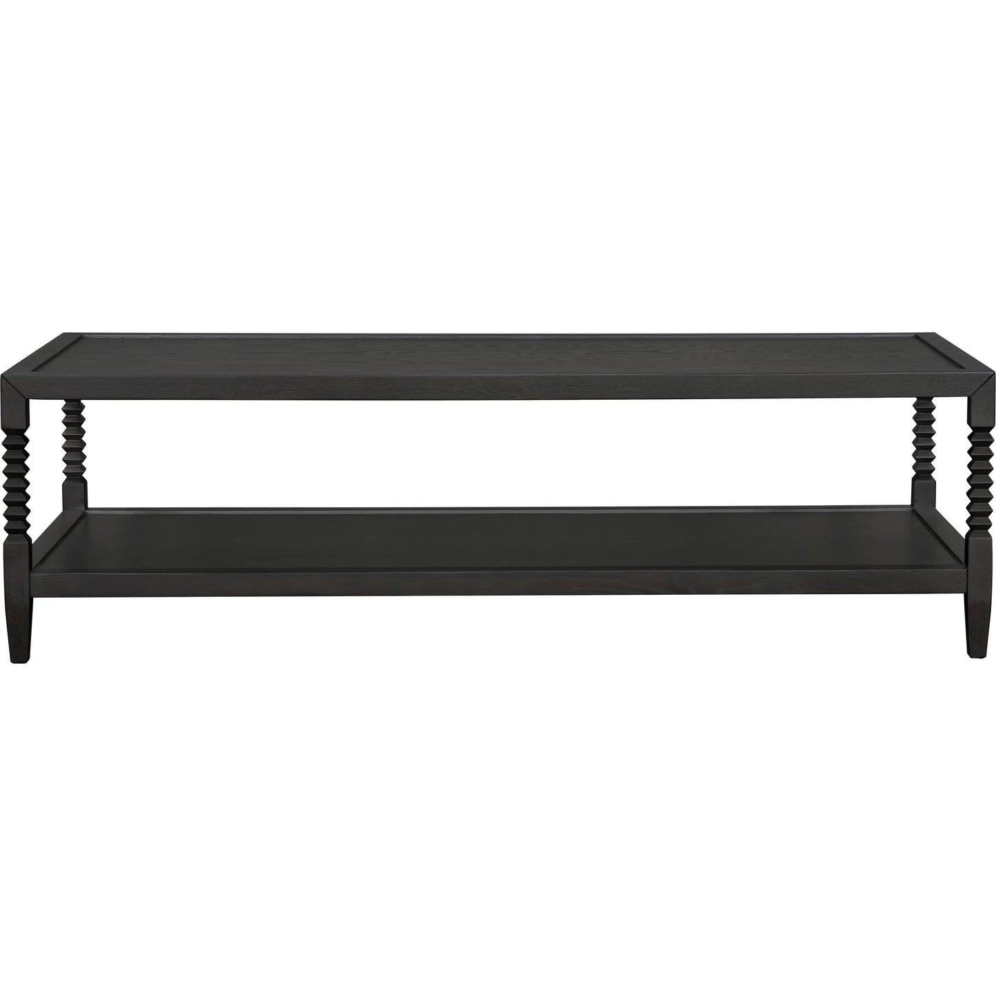 001 SI-2258171 | Primary Silo | Vansaar Coffee Table by Surya in black and painted. Made from oak veneer, mdf, oak in a modern style.