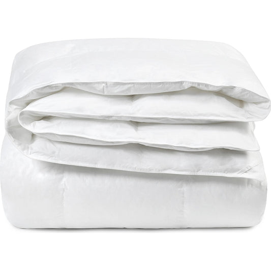 Premium Down Alt Duvet Insert by Villa by Classic Home in white. Made from 100% cotton shell in a unique style.