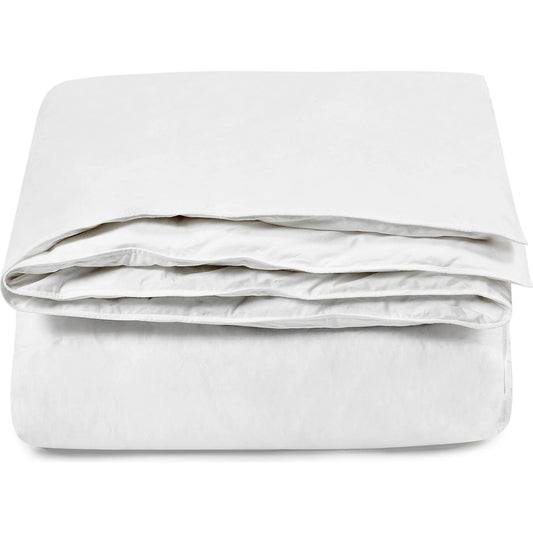 Premium Goose Down Duvet Insert by Villa by Classic Home in white. Made from 100% cotton shell in a unique style.