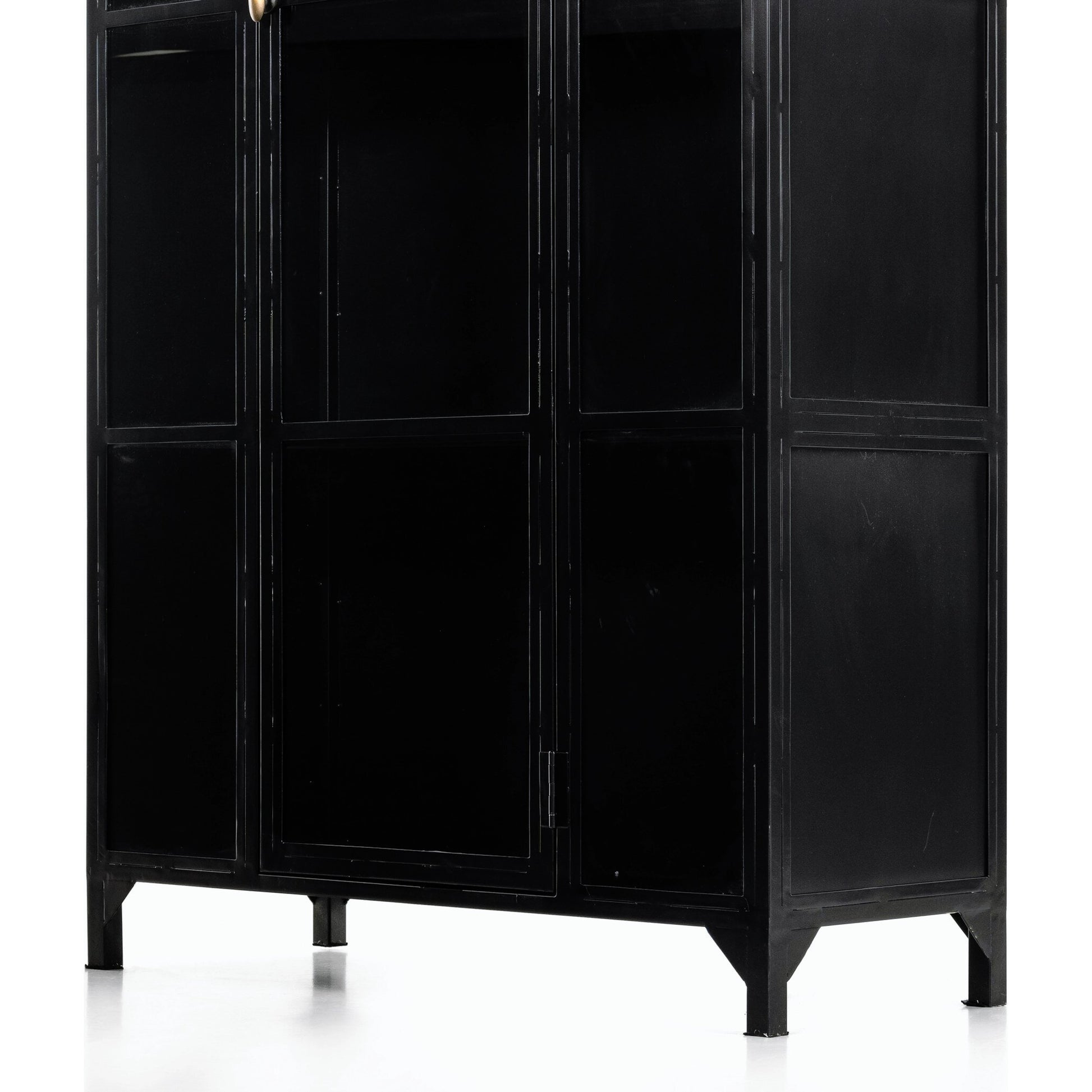 Belmont Cabinet by Four Hands. Made from iron in a transitional style.