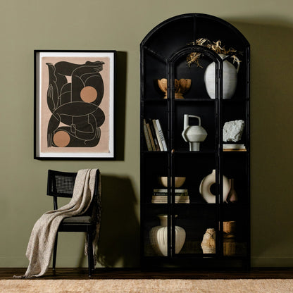 Belmont Cabinet by Four Hands. Made from iron in a transitional style.