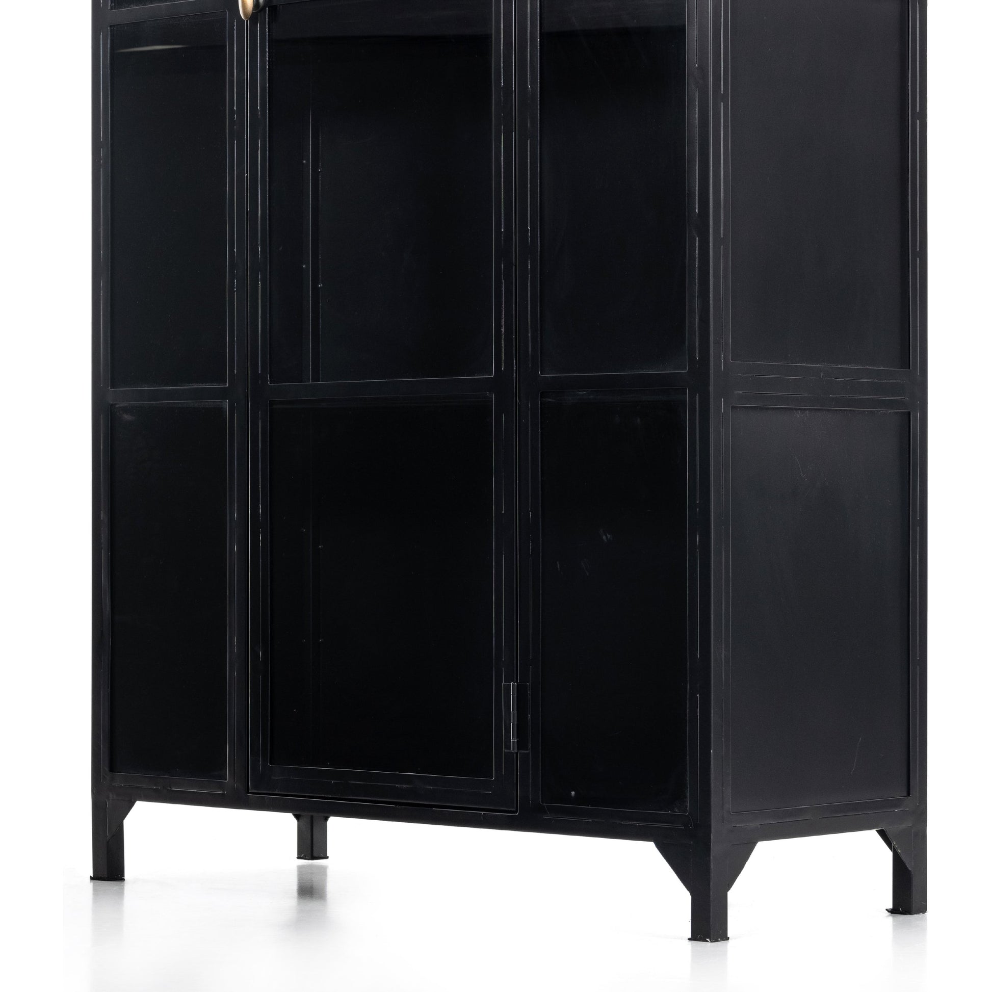 Belmont Cabinet by Four Hands. Made from iron in a transitional style.