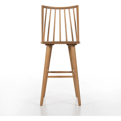 Lewis Windsor Bar Stool by Four Hands. Made from unique in a transitional style.