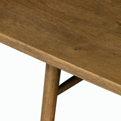 Aspen Bench by Four Hands in matte black. Made from solid beech, beech veneer in a cottage & farmhouse style.