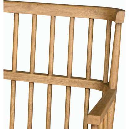 Aspen Bench by Four Hands in matte black. Made from solid beech, beech veneer in a cottage & farmhouse style.