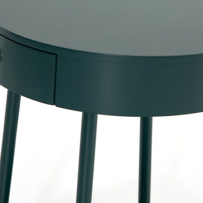 Van Nightstand by Four Hands in aged brass, matte alabaster, golden brass and matte alabaster. Made from engineered hardwood, solid parawood, iron in a modern style.