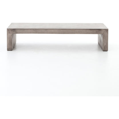 Parish Coffee Table by Four Hands. Made from concrete in a modern style.