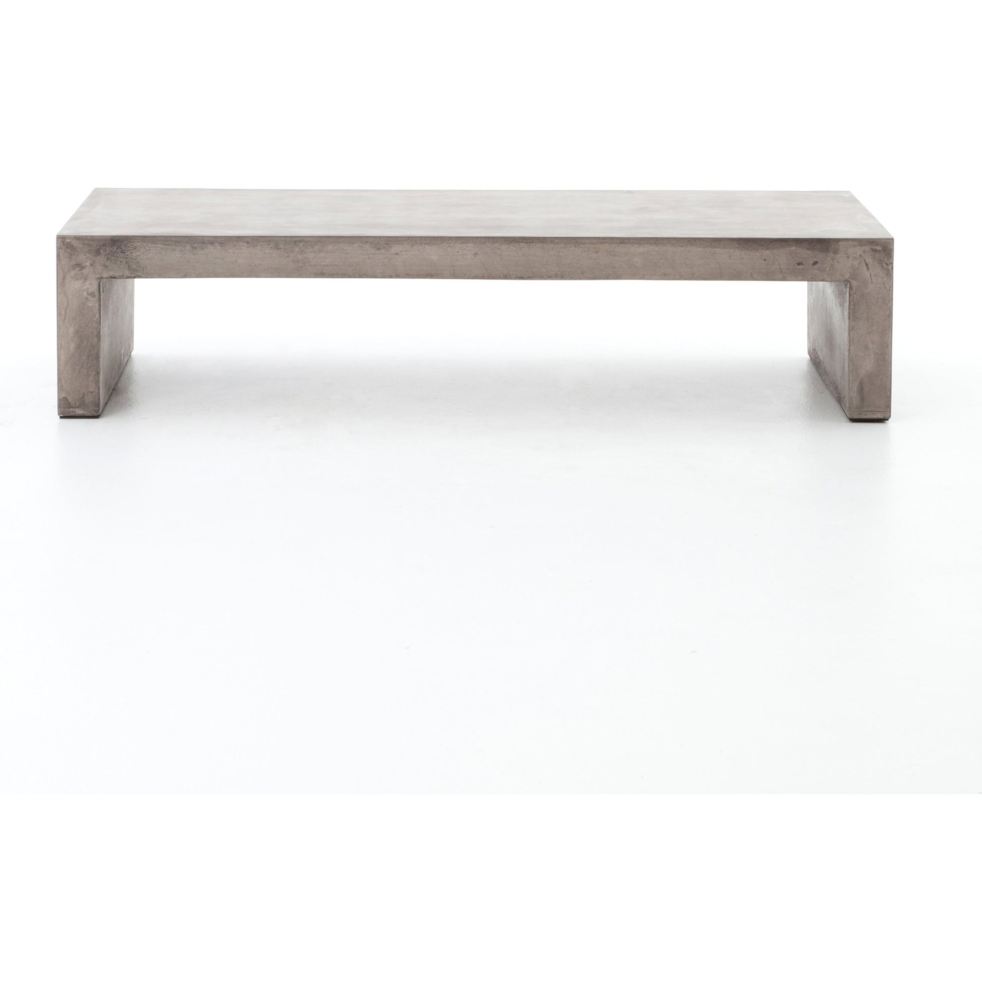 Parish Coffee Table by Four Hands. Made from concrete in a modern style.