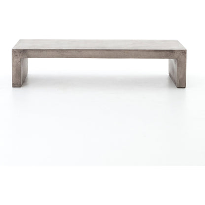 Parish Coffee Table by Four Hands. Made from concrete in a modern style.