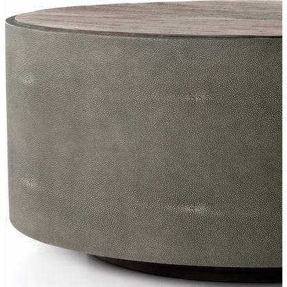 Crosby Round Coffee Table by Four Hands. Made from unique in a modern style.