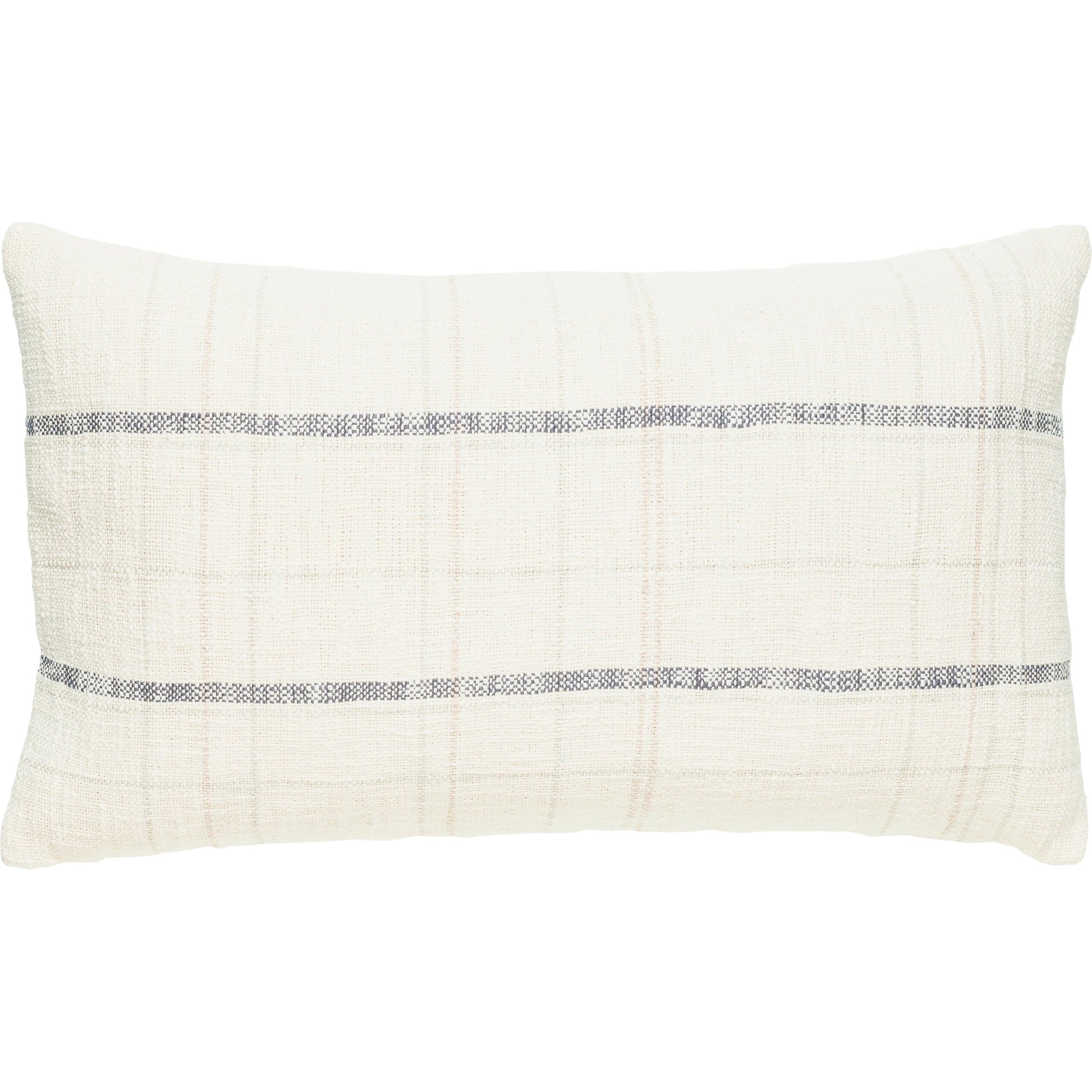 Visby Pillow - 34138 by Surya in off-white, ivory, light silver. Made from front: 100% cotton, back: 100% cotton in a modern style.