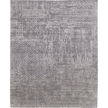 Eastfield Rug - 69A9F by Feizy in gray. Made from wool, viscose in a unique style.
