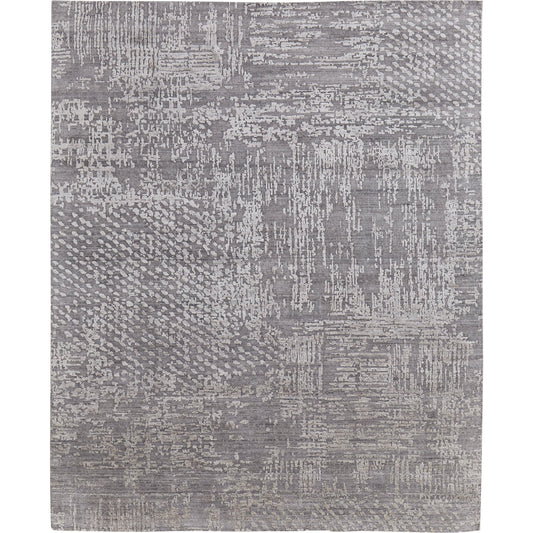 Eastfield Rug - 69A9F by Feizy in gray. Made from wool, viscose in a unique style.