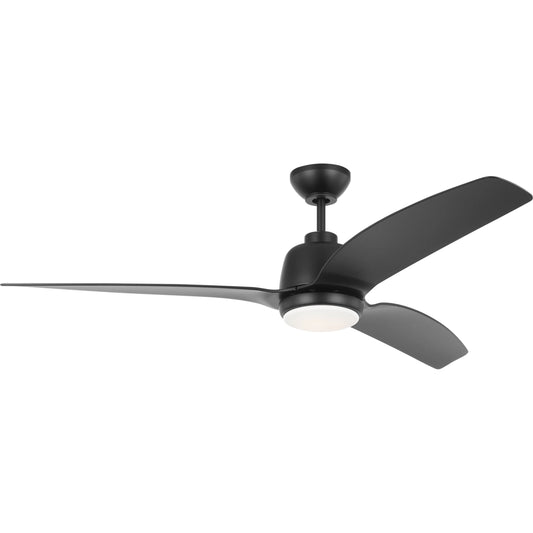 Avila Coastal 60" LED Ceiling Fan by Visual Comfort & Co.. Made from steel in a modern style.