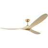 Burnished Brass, Washed White Oak