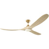 Burnished Brass, Washed White Oak