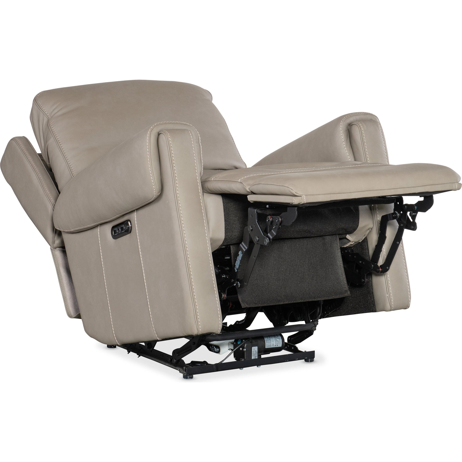 Somers Power Recliner by Hooker Furniture. Made from unique in a transitional style.