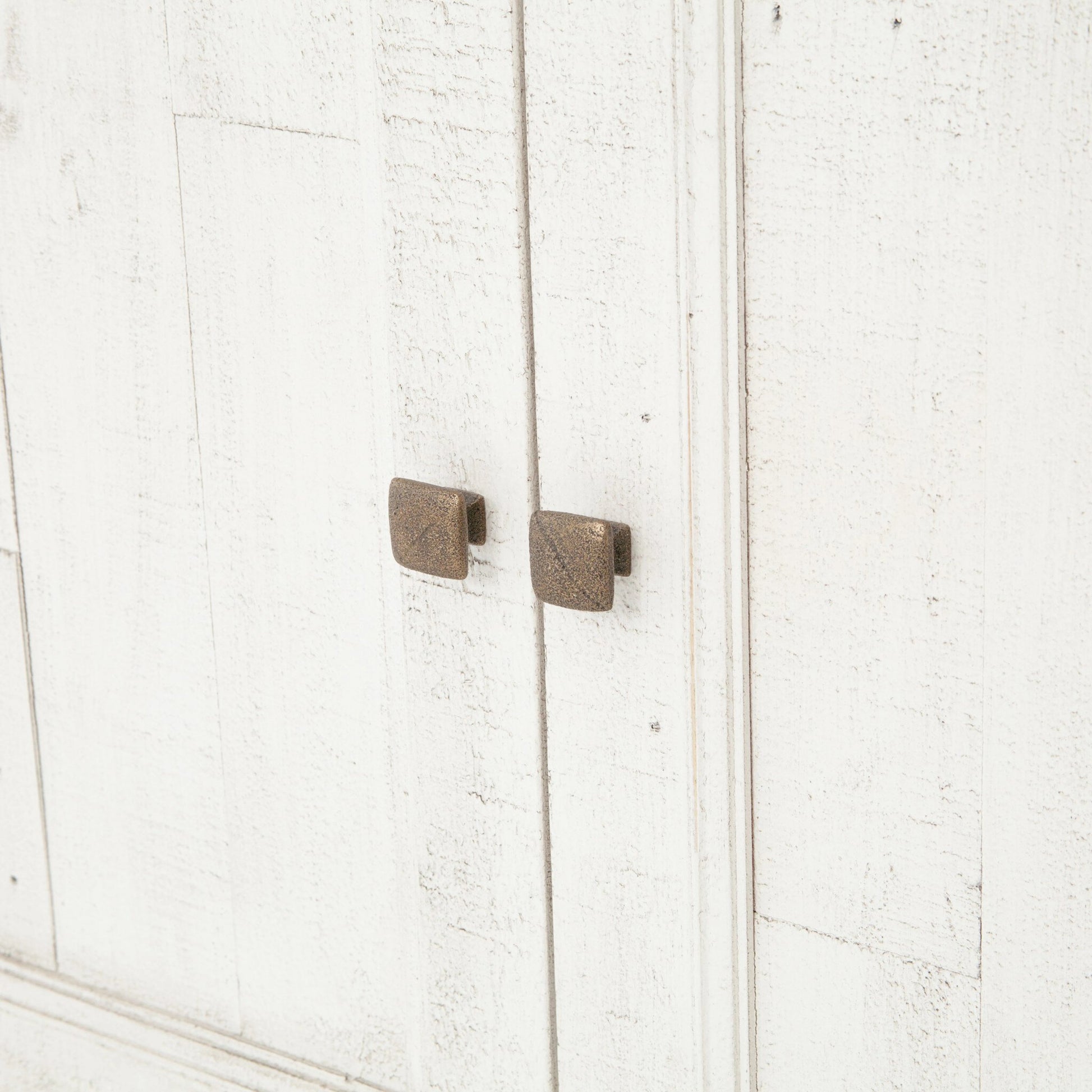 Cintra Sideboard by Four Hands in limestone white, driftwood natural. Made from solid mixed reclaimed wood in a cottage & farmhouse style.