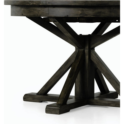 Cintra Extension Dining Table by Four Hands. Made from solid mixed reclaimed wood in a cottage & farmhouse style.