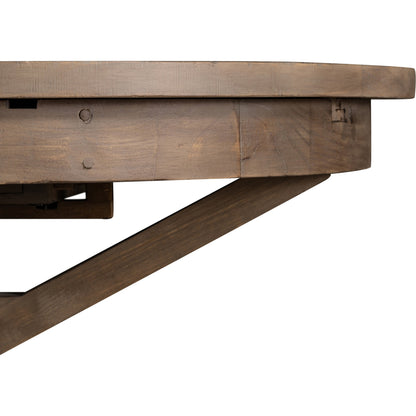 Cintra Extension Dining Table by Four Hands. Made from solid mixed reclaimed wood in a cottage & farmhouse style.