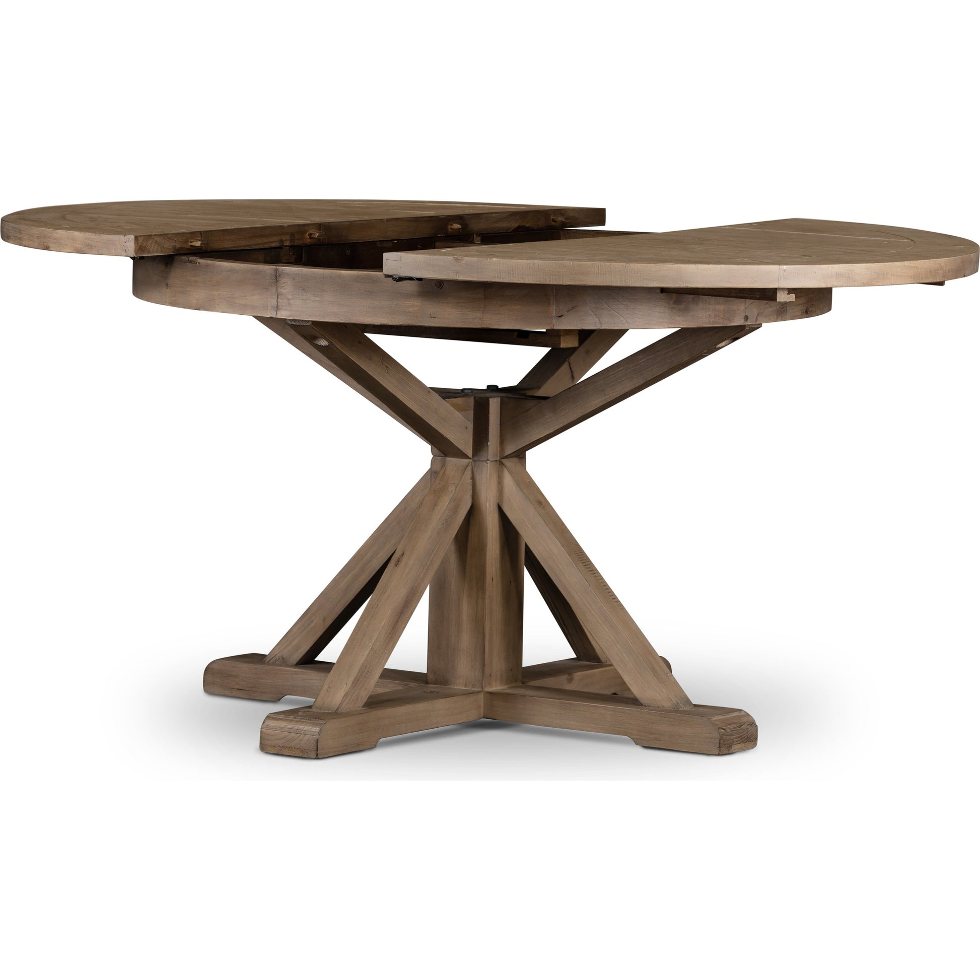 Cintra Extension Dining Table by Four Hands. Made from solid mixed reclaimed wood in a cottage & farmhouse style.