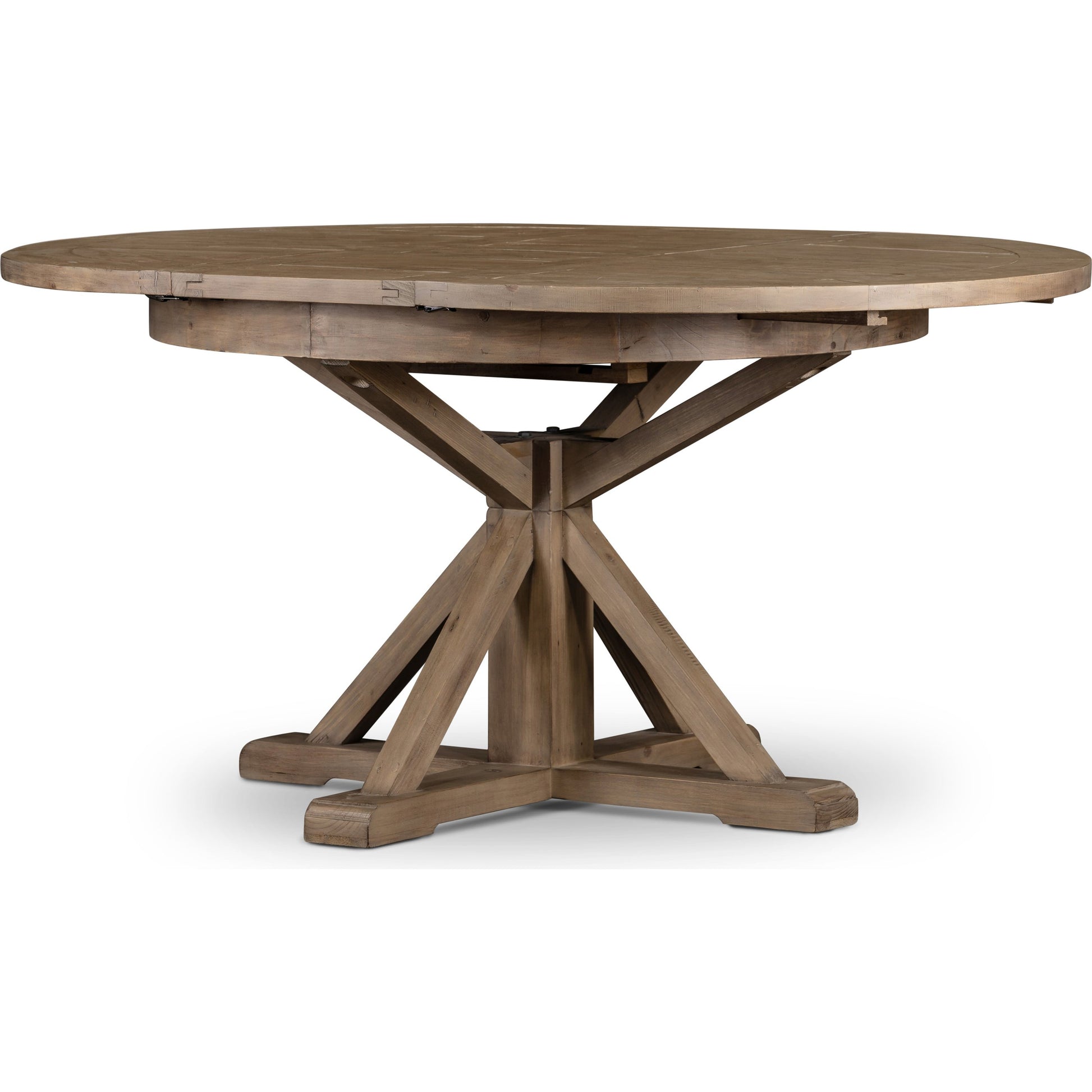 Cintra Extension Dining Table by Four Hands. Made from solid mixed reclaimed wood in a cottage & farmhouse style.