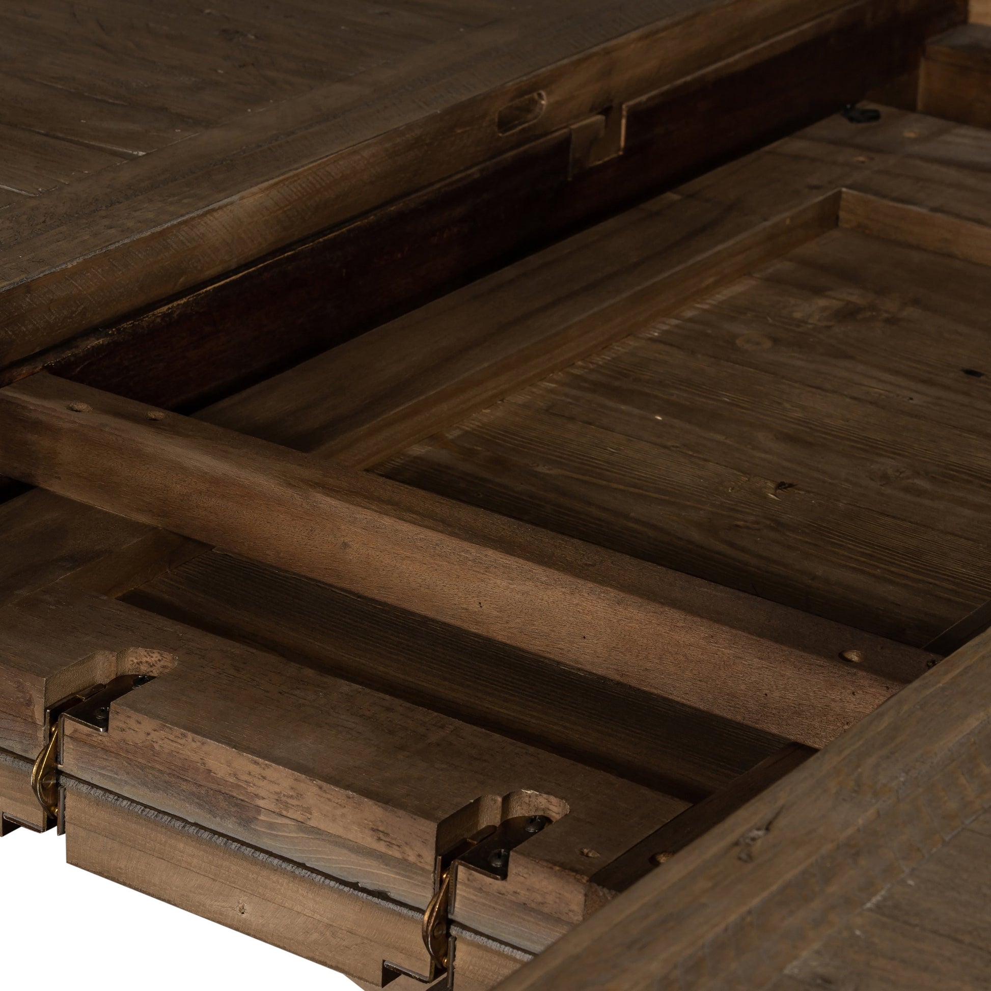 Cintra Extension Dining Table by Four Hands. Made from solid mixed reclaimed wood in a cottage & farmhouse style.