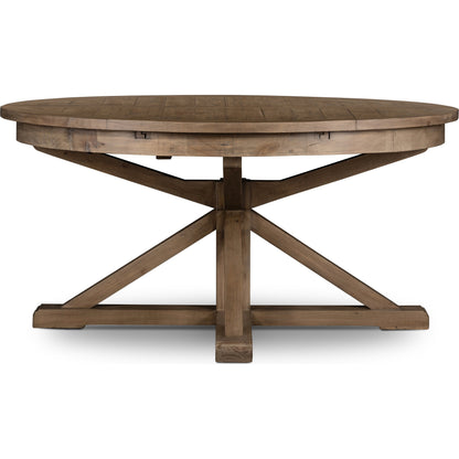 Cintra Extension Dining Table by Four Hands. Made from solid mixed reclaimed wood in a cottage & farmhouse style.