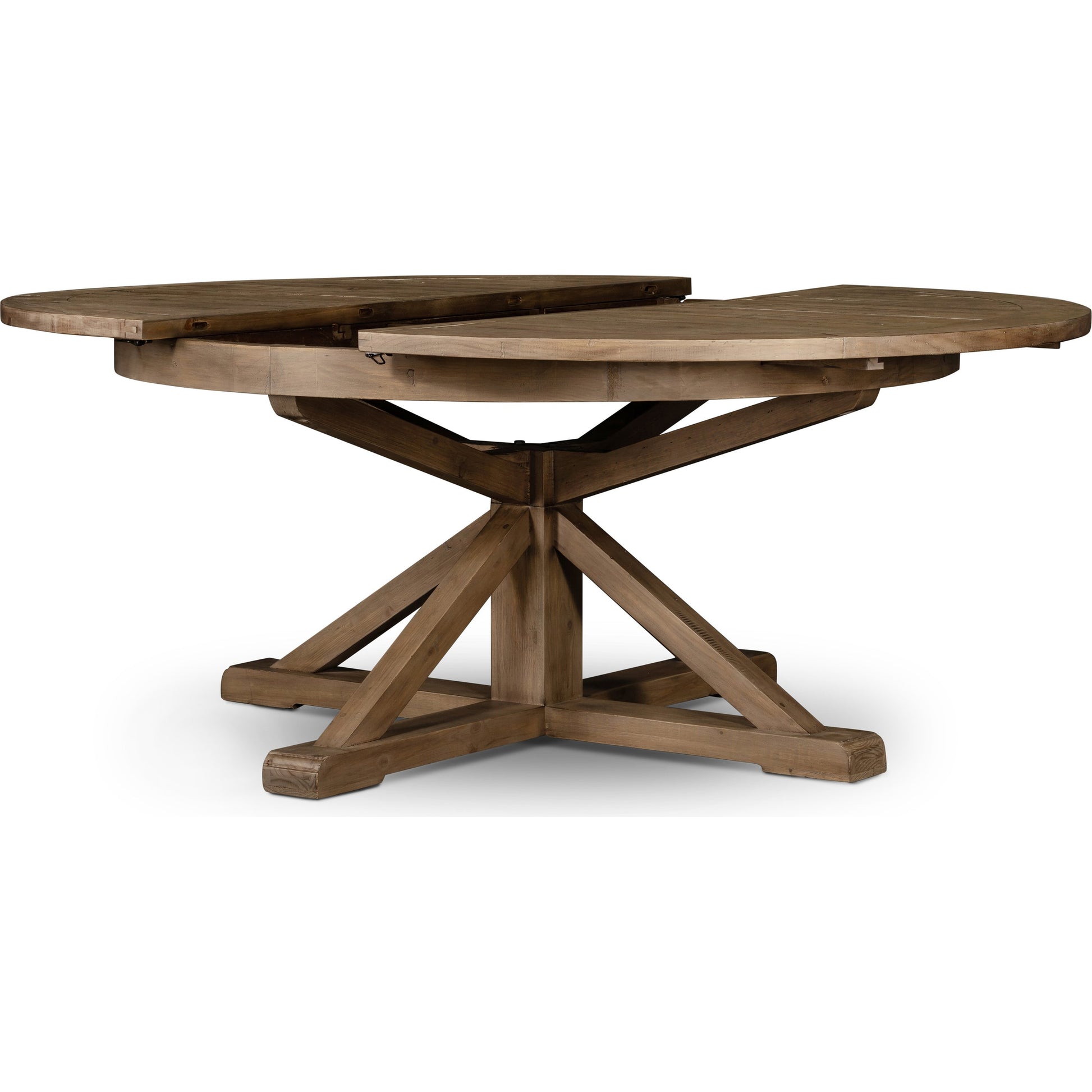 Cintra Extension Dining Table by Four Hands. Made from solid mixed reclaimed wood in a cottage & farmhouse style.