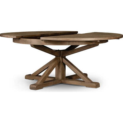 Cintra Extension Dining Table by Four Hands. Made from solid mixed reclaimed wood in a cottage & farmhouse style.