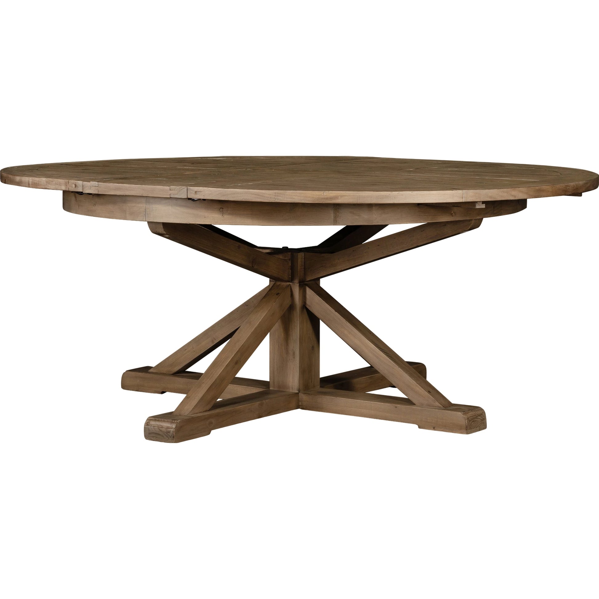 Cintra Extension Dining Table by Four Hands. Made from solid mixed reclaimed wood in a cottage & farmhouse style.