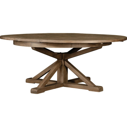 Cintra Extension Dining Table by Four Hands. Made from solid mixed reclaimed wood in a cottage & farmhouse style.