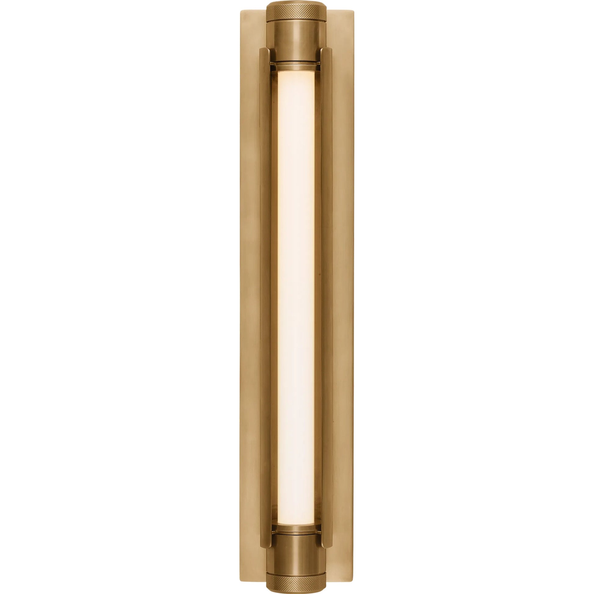 Capa 24" Vanity Light by Visual Comfort & Co.. Made from brass in a modern style.
