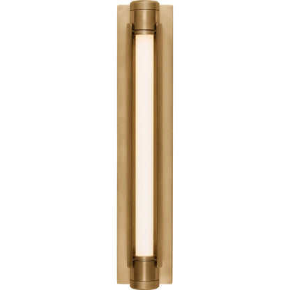 Capa 24" Vanity Light by Visual Comfort & Co.. Made from brass in a modern style.