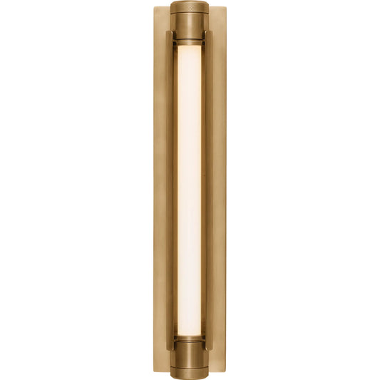 Capa 24" Vanity Light by Visual Comfort & Co.. Made from brass in a modern style.