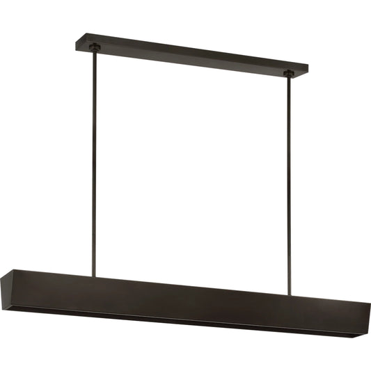 Pench Large Tapered Linear Chandelier by Visual Comfort & Co.. Made from brass in a unique style.
