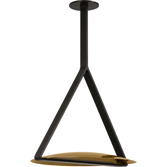 Cymbal Large Pendant by Visual Comfort & Co.. Made from brass in a unique style.
