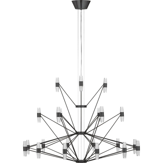 Lassell Three Tier Tall X-Large Chandelier by Visual Comfort & Co.. Made from brass in a unique style.