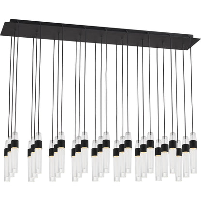 Lassell 27" Light Chandelier by Visual Comfort & Co.. Made from aluminum or brass in a unique style.