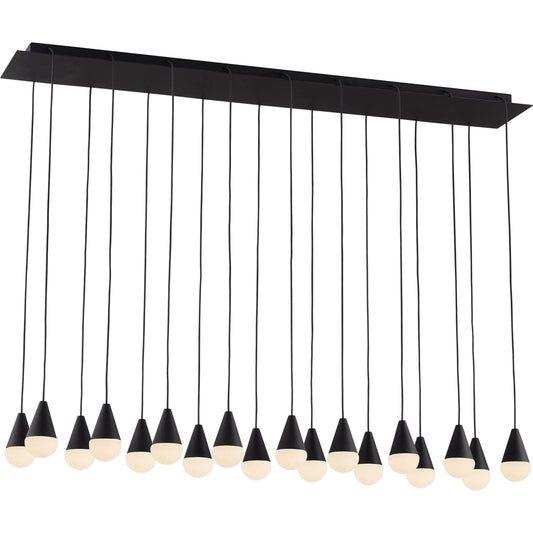 Cupola Alabaster 18 Light Chandelier by Visual Comfort & Co.. Made from aluminum or brass in a modern style.