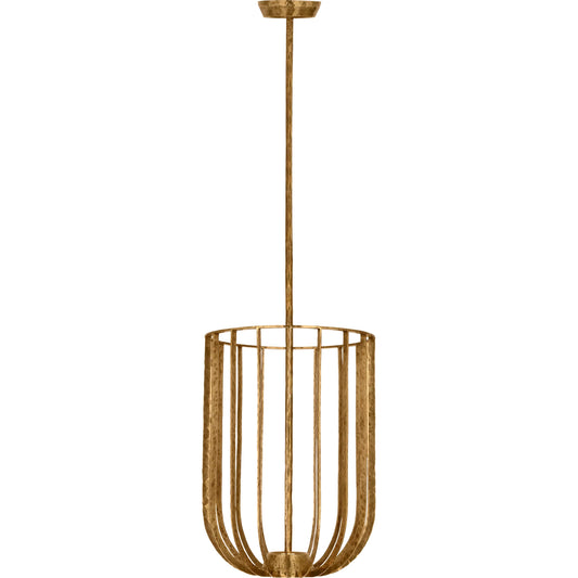 Sanchi Large Pendant by Visual Comfort & Co.. Made from steel or brass in a unique style.
